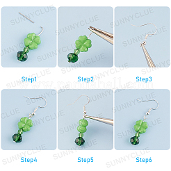 DIY Dangle Earring Making Kits&nbsp;DIY-SC0013-97