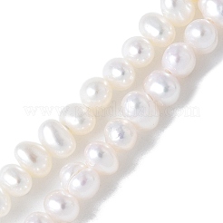 Natural Cultured Freshwater Pearl Beads Strands&nbsp;PEAR-I007-07D-01A