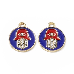 Alloy Crystal Rhinestone Pendants&nbsp;FIND-C019-17KCG-01