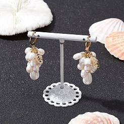 Golden 304 Stainless Steel Leverback Earrings&nbsp;EJEW-TA00343