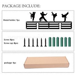 Fashion Iron Medal Hanger Holder Display Wall Rack&nbsp;ODIS-WH0021-075