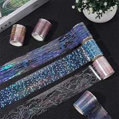 6 Rolls 6 Colors PET Decorative Stickers&nbsp;DIY-CP0013-11