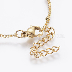 304 Stainless Steel Anklets&nbsp;AJEW-H013-03G