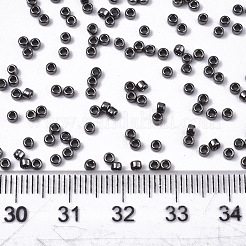 Electroplate Glass Seed Beads&nbsp;X-SEED-S042-01B-01