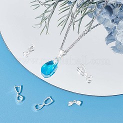 6Pcs 3 Style 925 Sterling Silver Pendant Bails&nbsp;STER-SC0001-17