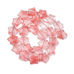 Cherry Quartz Glass Beads Strands&nbsp;G-K359-E16