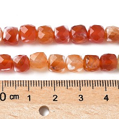 Natural Fire Crackle Agate Beads Strands&nbsp;G-H078-C49-6mm-04