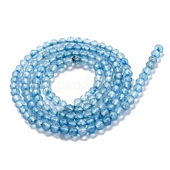 Natural Topaz Crystal Beads Strands&nbsp;G-H266-07B