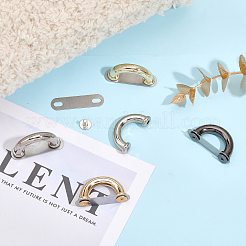 24 Sets 4 Colors Zinc Alloy Bag Suspension Clasps&nbsp;FIND-WR0005-96