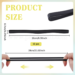 12Pcs Silicone Bands&nbsp;FIND-WR0013-05