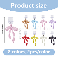 16Pcs 8 Colors Plastic Mobile Dustproof Plugs&nbsp;HJEW-DC00146