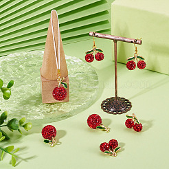 4Pcs 2 Styles Handmade Polymer Clay Beads&nbsp;CLAY-TA0001-98B