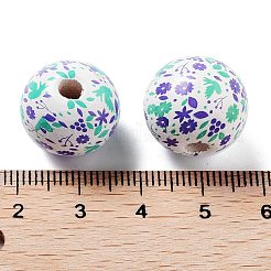 Wood European Beads&nbsp;WOOD-M011-06E