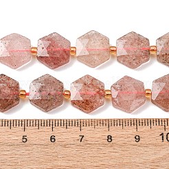 Natural Strawberry Quartz Beads Strands&nbsp;G-H344-A04-01
