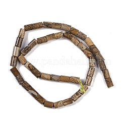Natural Picture Jasper Beads Strands&nbsp;G-C128-A29-01