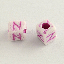 Craft Style Horizontal Hole Acrylic Beads&nbsp;MACR-Q157-M11