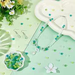5 Colors Transparent Glass Beads Sets&nbsp;FGLA-PH0001-11A-02
