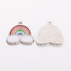 Alloy Enamel Pendants&nbsp;EA214Y-NF