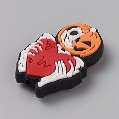 Halloween Themed PVC Plastic Beads&nbsp;SIL-SZC0005-12C