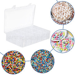 Rectangle Plastic Organizer Storage Grid Bead Containers&nbsp;CON-WH0100-80