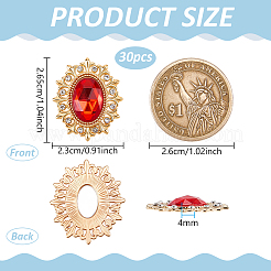 30Pcs Zinc Alloy Cabochons&nbsp;FIND-FG0005-56B