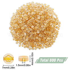 800Pcs Transparent Acrylic Beads&nbsp;TACR-SC0001-40