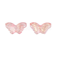 Transparent Spray Painted Glass Beads&nbsp;GLAA-S190-018A-A01