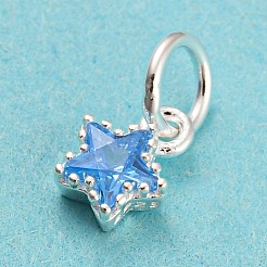 925 Sterling Silver Birthstone Charms&nbsp;STER-G035-01C-03