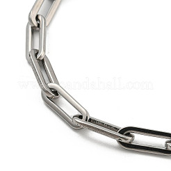 Non-Tarnish 304 Stainless Steel Cable Chains Bracelets for Men & Women&nbsp;BJEW-D042-20P