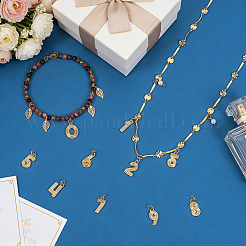 10Pcs 10 Styles Brass Pendants&nbsp;KK-PH0015-42
