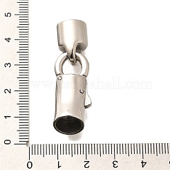 304 Stainless Steel Fold Over Clasps&nbsp;STAS-R140-11P