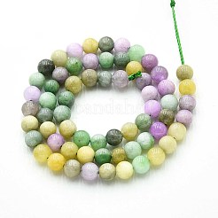 Natural Quartz Beads Strands&nbsp;G-N355-6mm-66