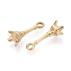 304 Stainless Steel Pendants&nbsp;STAS-T072-127G