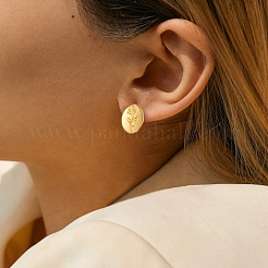304 Stainless Steel Stud Earrings for Women&nbsp;WGF6E87-01