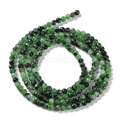 Natural Ruby in Zoisite Beads Strands&nbsp;G-L587-A01-01