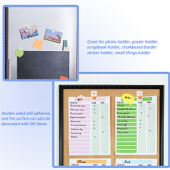 50Pcs Plastic Self-adhesion Photo Paper Craft Clips&nbsp;AJEW-GA0009-88