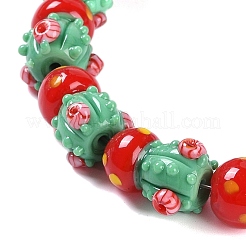 Handmade Lampwork Beads Strands&nbsp;LAMP-P066-02