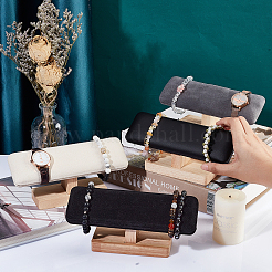 PU Leather Bracelet Display Stands&nbsp;BDIS-WH0002-09