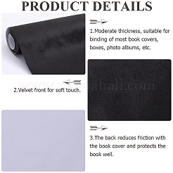 2M Velvet Book Covers&nbsp;DIY-WH0491-88A-02