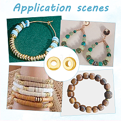 40Pcs Brass Spacer Beads&nbsp;KK-LP0001-11