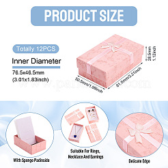 Marble Printed Cardboard Jewelry Set Storage Boxes&nbsp;CON-TAC0020-02A