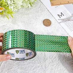 50M Laser Shining Bopp Plastic Scrapbook Decorative Adhesive Tapes&nbsp;AJEW-WH20002-57B-04