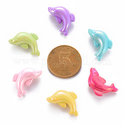 Opaque Acrylic Beads&nbsp;X-TACR-S153-34I