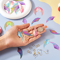 DIY Wing Earring Making Kit&nbsp;STAS-TA0001-95