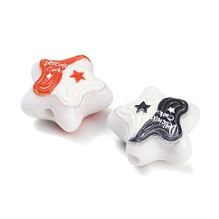 Two Tone Opaque Acrylic Beads&nbsp;AC-CBA36B6-06