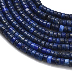 Natural Lapis Lazuli Beads Strands&nbsp;G-Z110-A16-2x4mm