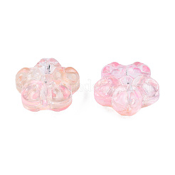Transparent Spray Painted Glass Beads&nbsp;LS-GLAA-N035-029-G03