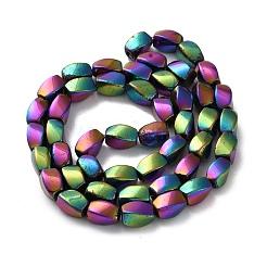 Electroplated Synthetic Non-magnetic Hematite Beads Strands&nbsp;G-G176-B02-01