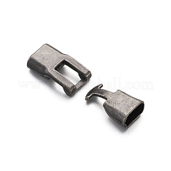 Alloy Snap Lock Clasps&nbsp;PALLOY-TAC0009-24AS