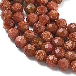 Synthetic Goldstone Beads Strands&nbsp;G-C263-A01-3mm